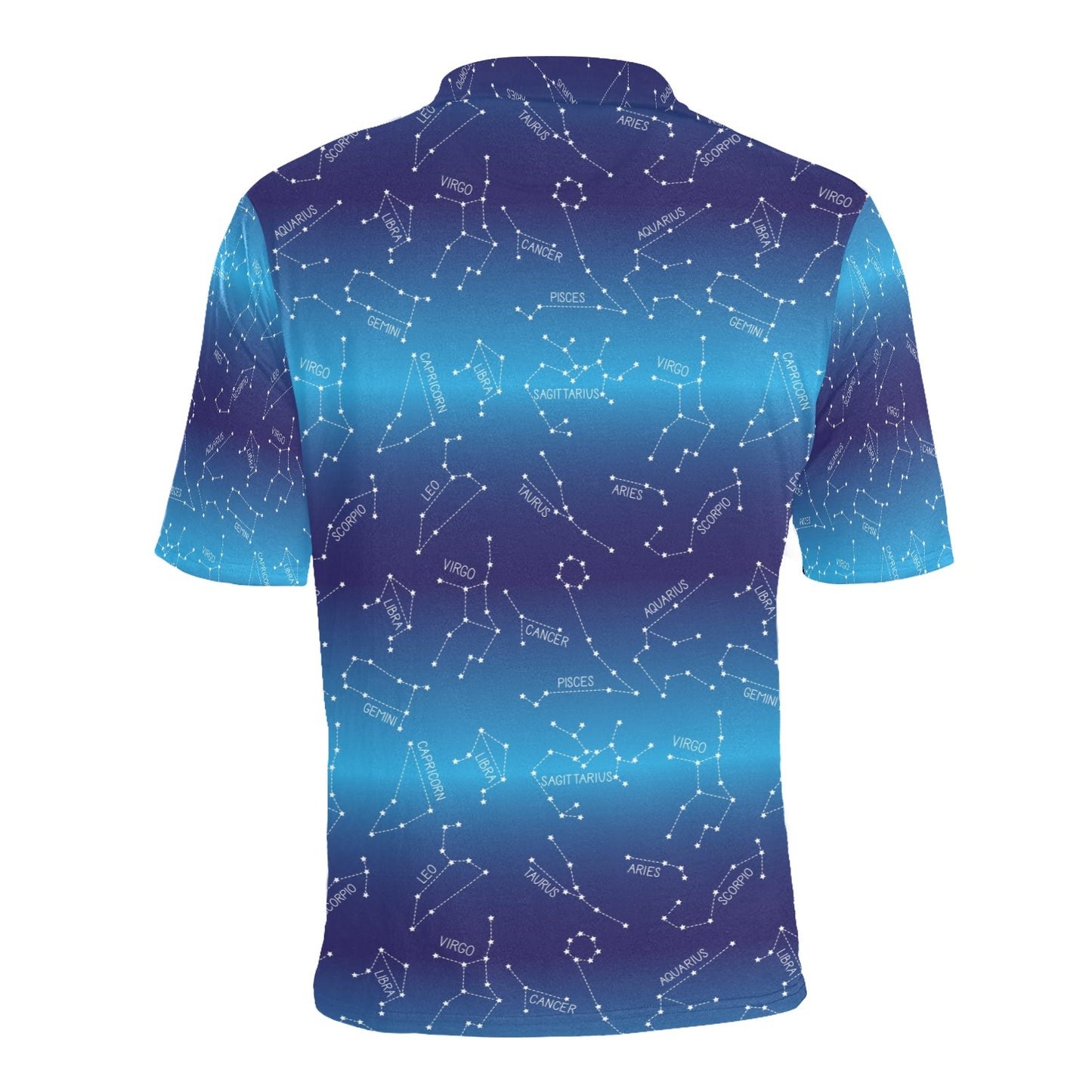 Virgo Print Design LKS302 Men Polo Shirt