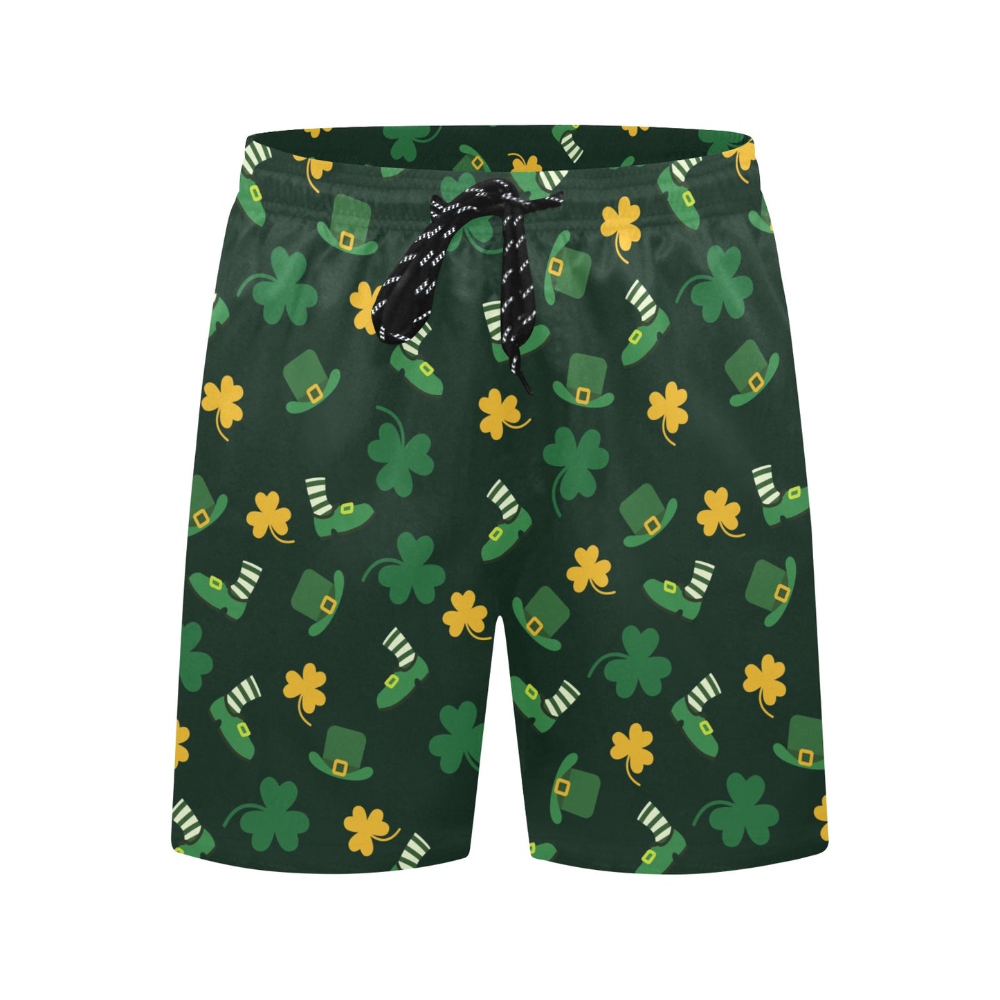 St Patricks Day Print Design LKS306 Men's Swim Trunks Beach Shorts