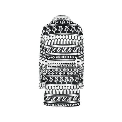 Samoan Pattern Print Design LKS303 Women's Fleece Robe