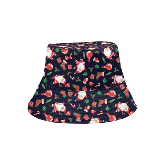 Santa Christmas Themed Print Design LKS304 Unisex Bucket Hat