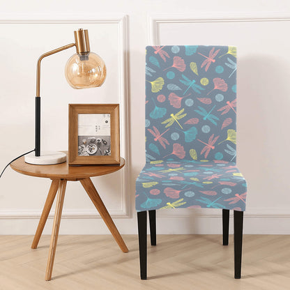 Dragonfly Print Design LKS403 Dining Chair Slipcover
