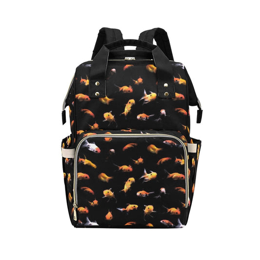 Goldfish Print Design LKS402 Diaper Bag Backpack