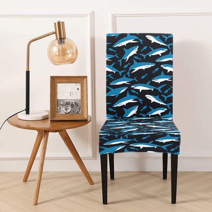 Shark Print Design LKS303 Dining Chair Slipcover