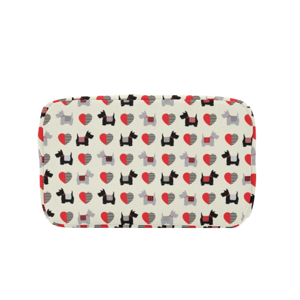 Scottish Terriers Print Design LKS3010 Insulated Lunch Bag