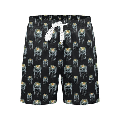 Angel with Wings Cute Design Print Men's Swim Trunks Beach Shorts