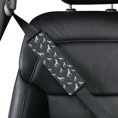 Wolf Print Design LKS303 Car Seat Belt Cover