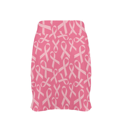 Breast Cancer Awareness Themed 17" Golf & Pickleball Skort with Pockets