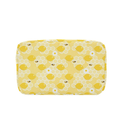 Honey Bee Honeycomb Print Design LKS3010 Insulated Lunch Bag