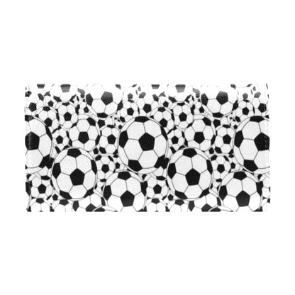 Soccer Ball Print Design LKS301 Women's Trifold Wallet