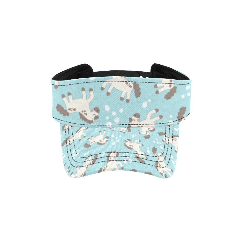 Horse Cute Print Design LKS306 Unisex Sun Visor