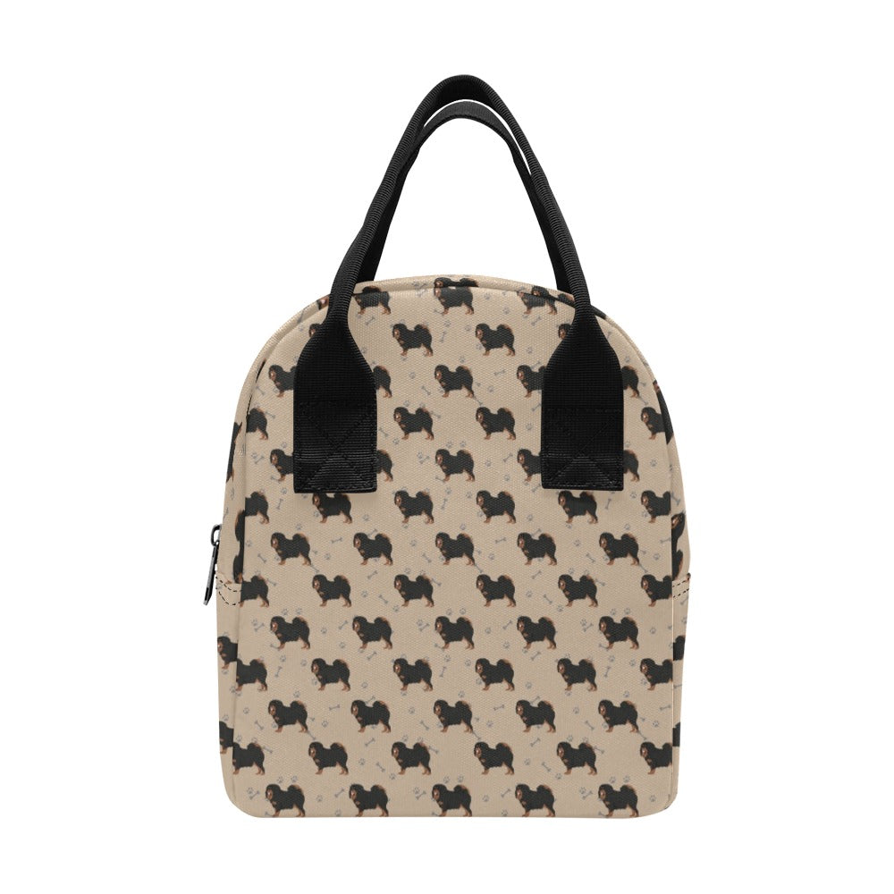 Tibetan Mastiffs Print Design LKS301 Insulated Lunch Bag