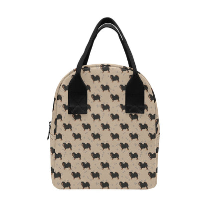 Tibetan Mastiffs Print Design LKS301 Insulated Lunch Bag