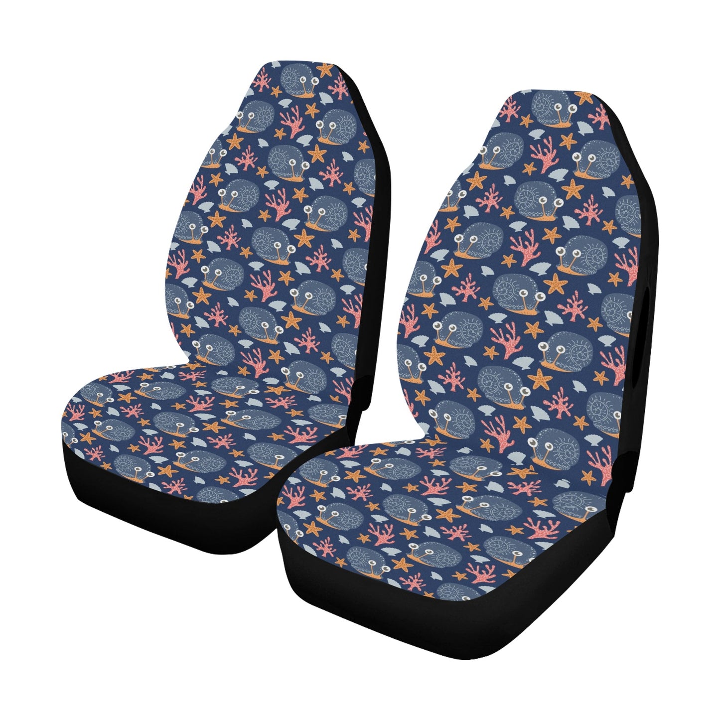 Snail Print Design LKS402 Car Seat Covers