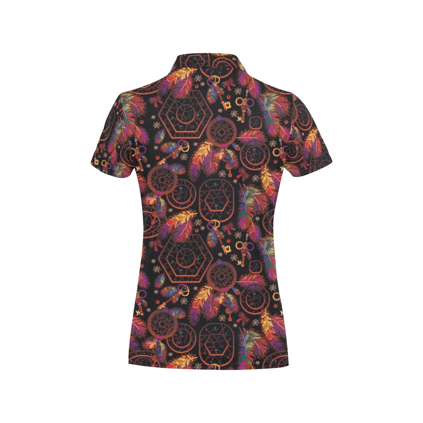 Dream catcher native american Women's Polo Shirt