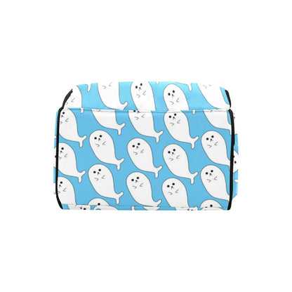 Sea Lion Print Design LKS402 Diaper Bag Backpack