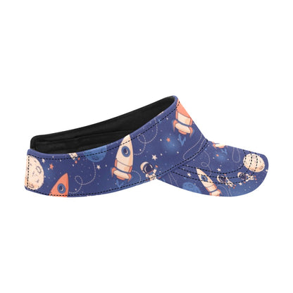 Space Astronaut Rocket Print Design LKS304 Unisex Sun Visor