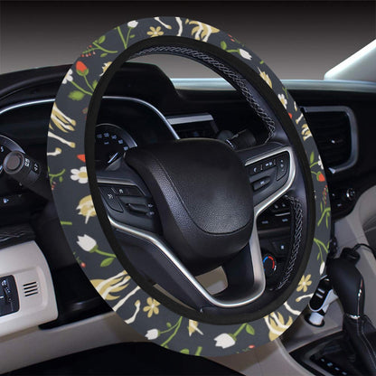 Unicorn Print Design LKS301 Steering Wheel Cover with Elastic Edge