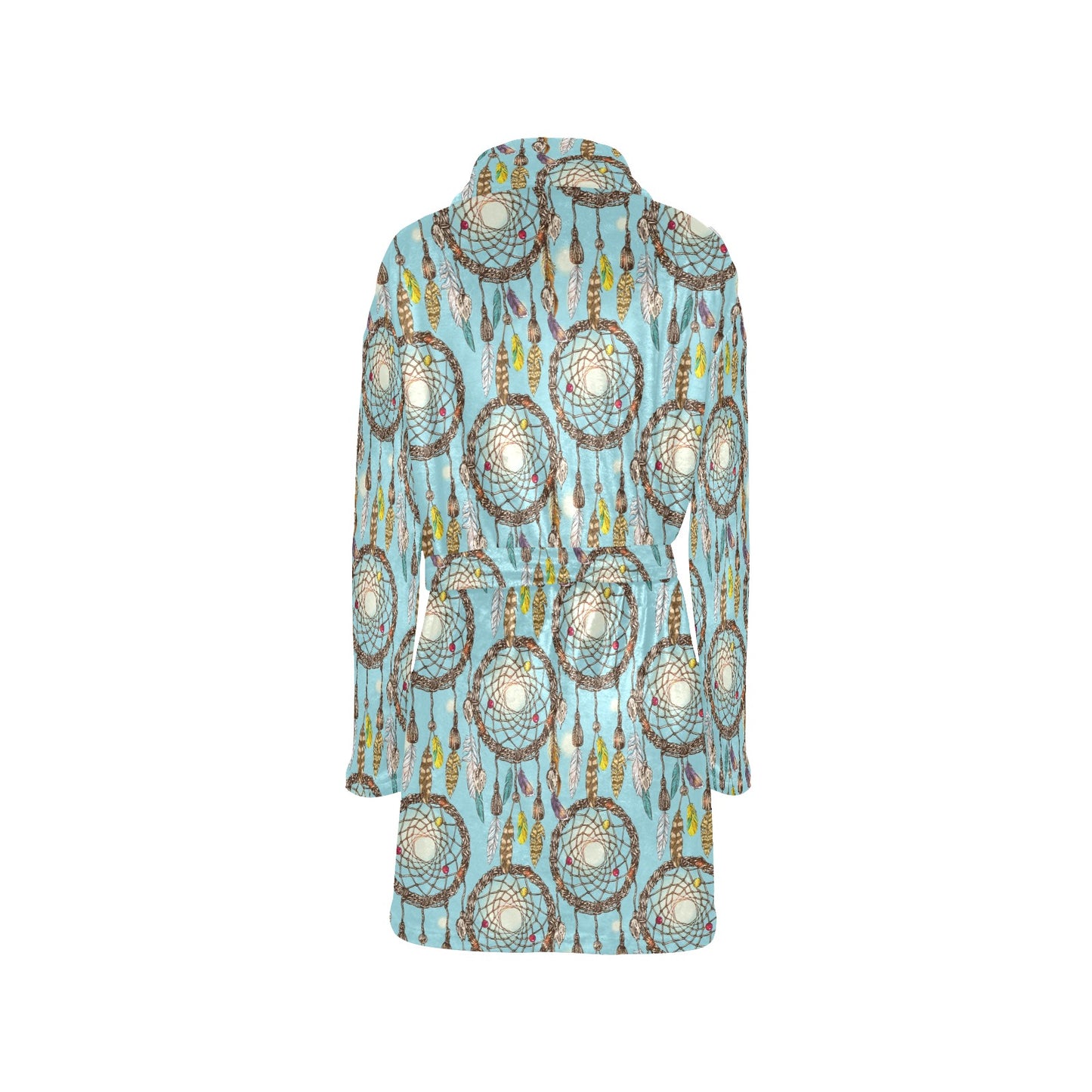 Blue Dream catcher Women's Fleece Robe