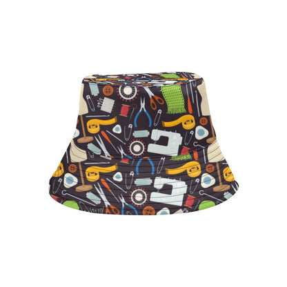 Sewing Equipment Print Design LKS308 Unisex Bucket Hat