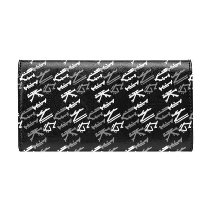 Vikings Print Design LKS306 Women's Trifold Wallet