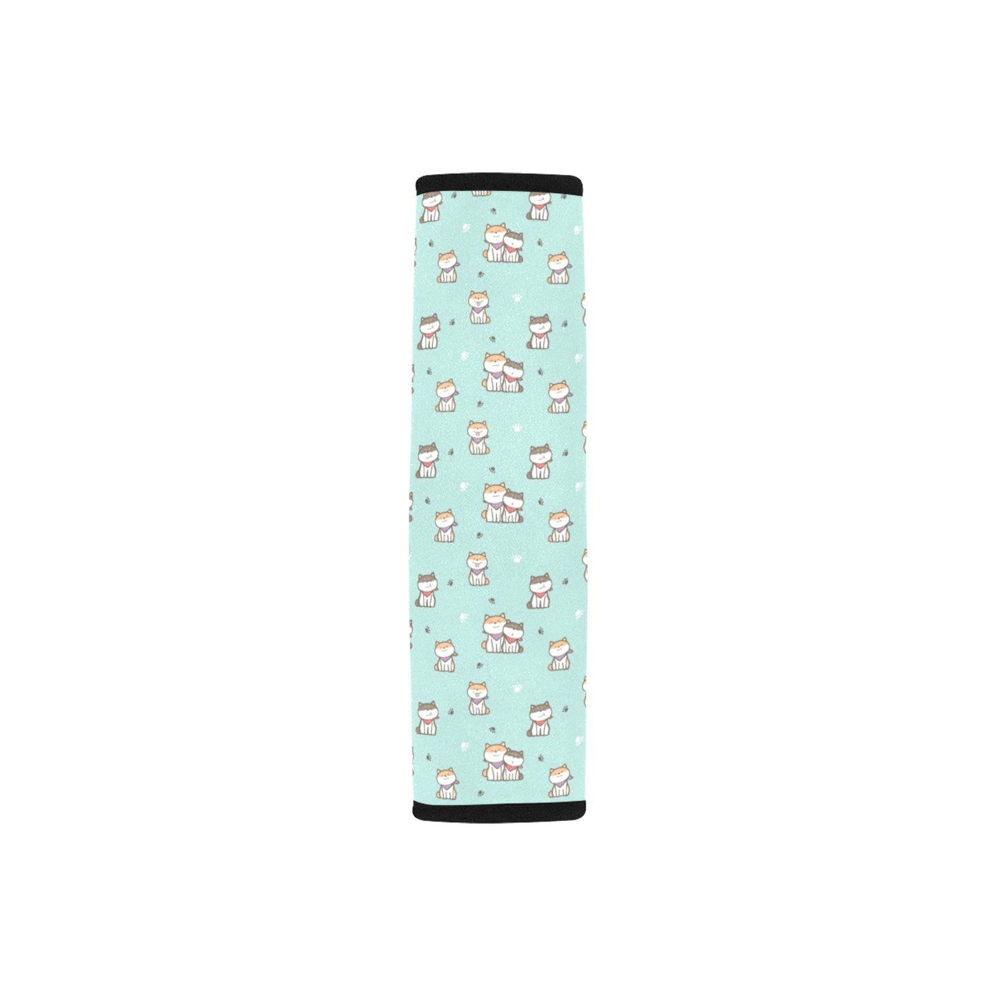 Shiba Inu Print Design LKS302 Car Seat Belt Cover
