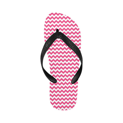 Chevron Print Design LKS402 Flip Flops
