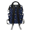 Sailboat Print Design LKS305 Diaper Bag Backpack