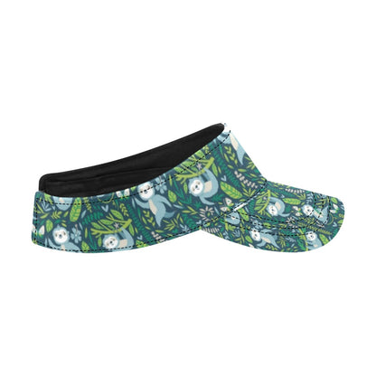 Sloth Print Design LKS304 Unisex Sun Visor