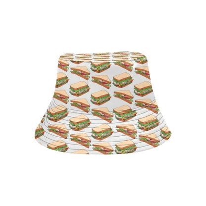 Sandwich Print Design LKS302 Unisex Bucket Hat
