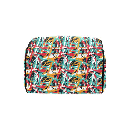 Splatter Print Design LKS304 Diaper Bag Backpack
