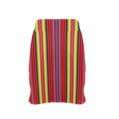 Serape Print Design LKS305 17" Golf & Pickleball Skort with Pockets
