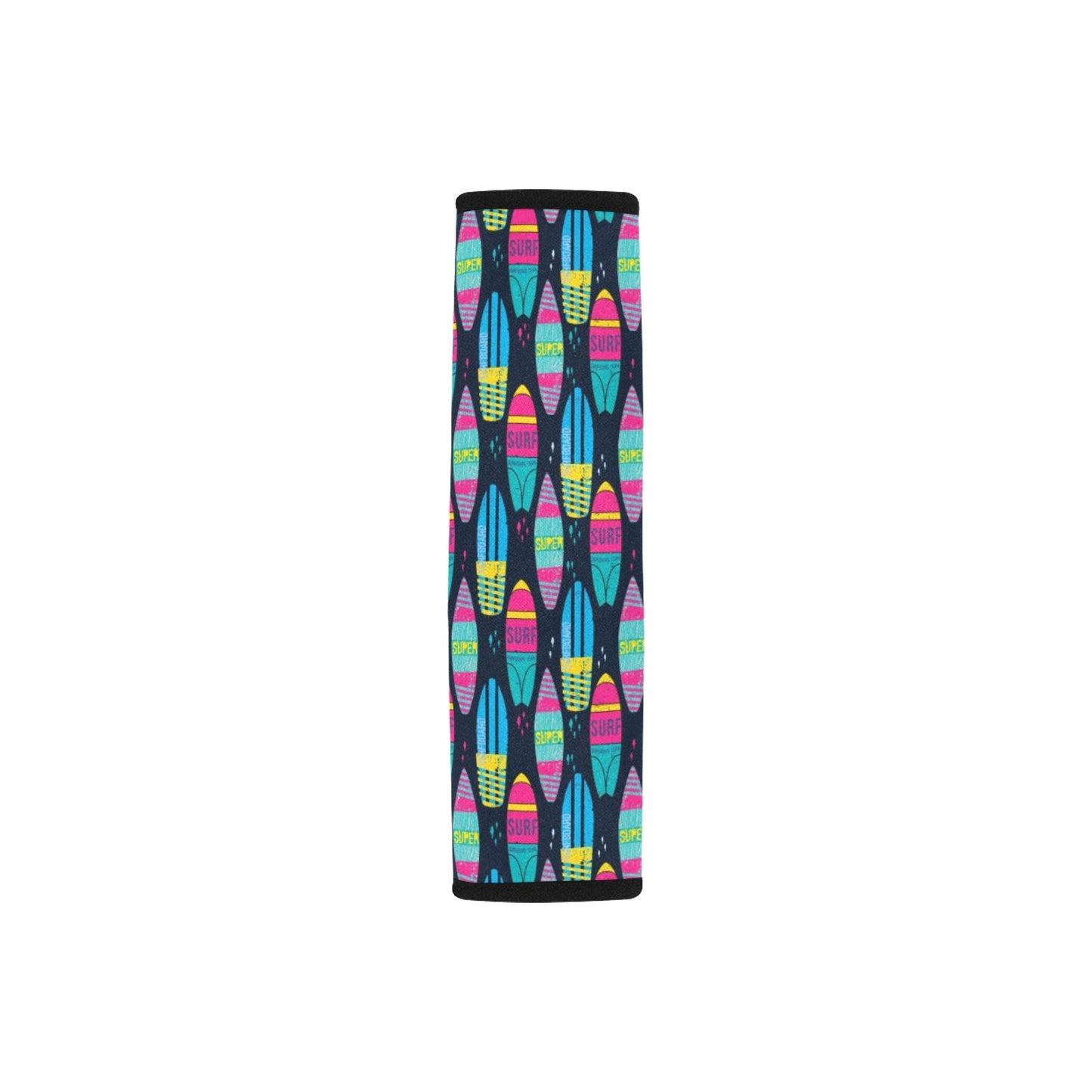 Surfboard Colorful Print Design LKS302 Car Seat Belt Cover
