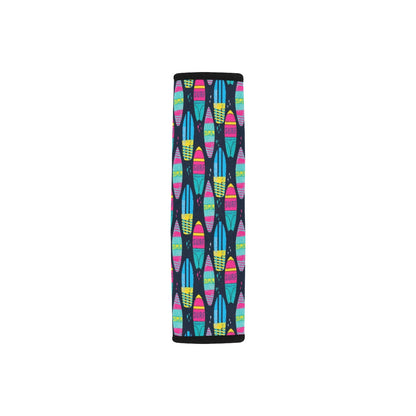 Surfboard Colorful Print Design LKS302 Car Seat Belt Cover