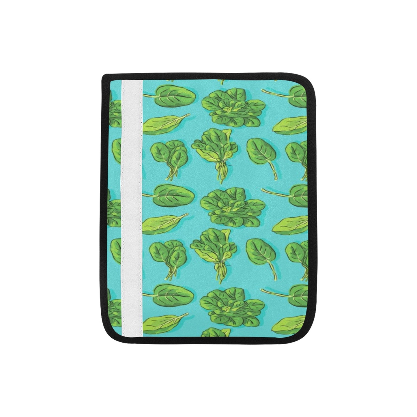 Spinach Print Design LKS301 Car Seat Belt Cover