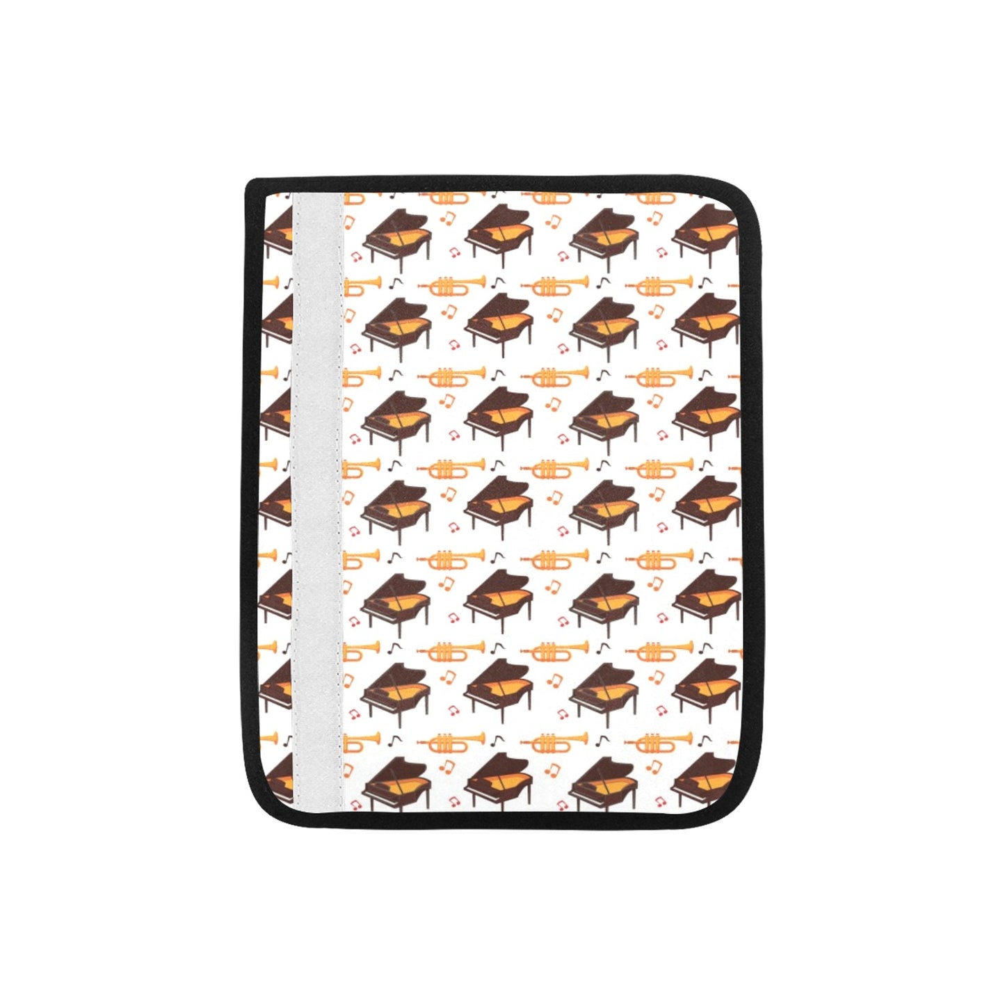 Piano Print Design LKS406 Car Seat Belt Cover
