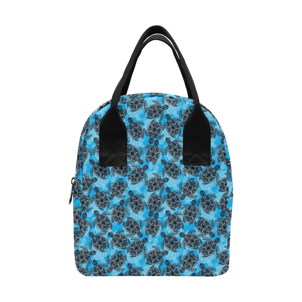 Tribal Pattern Print Design LKS307 Insulated Lunch Bag