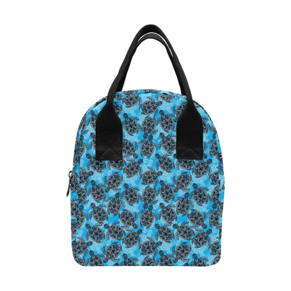 Tribal Pattern Print Design LKS307 Insulated Lunch Bag