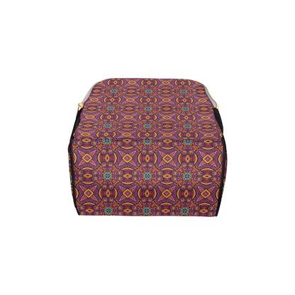 Bohemian Pattern Print Design 10 Diaper Bag Backpack