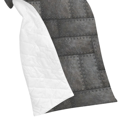 Armor Pattern Print Design 02 Premium Quilt