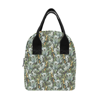 Koala Pattern Design Print Insulated Lunch Bag