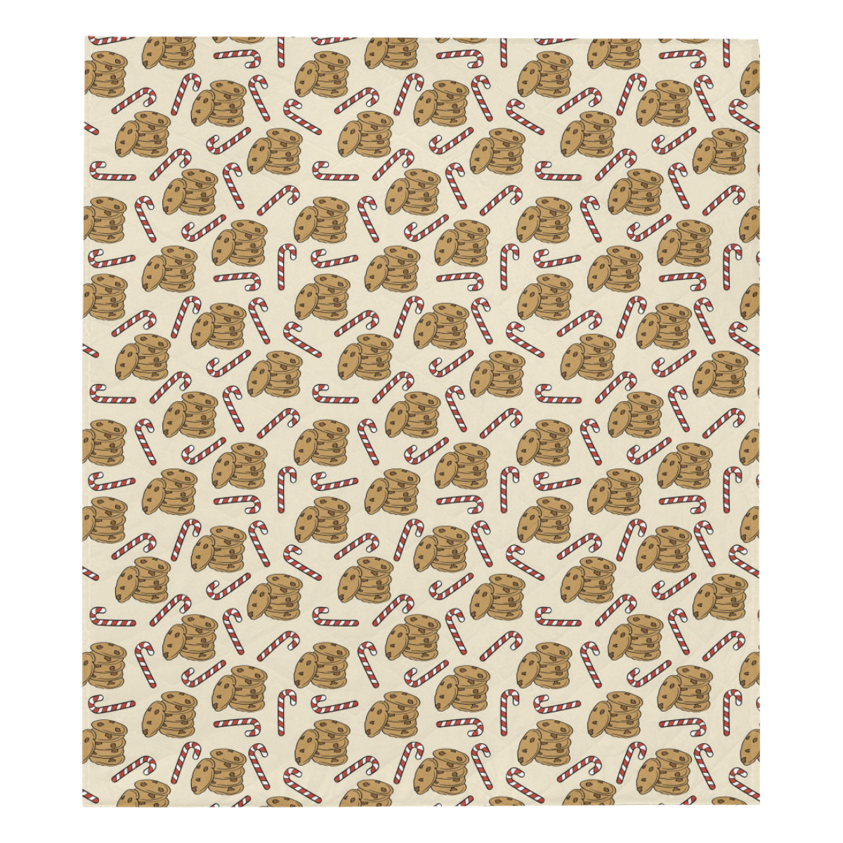 Cookie Pattern Print Design 04 Premium Quilt
