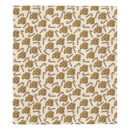 Cookie Pattern Print Design 04 Premium Quilt