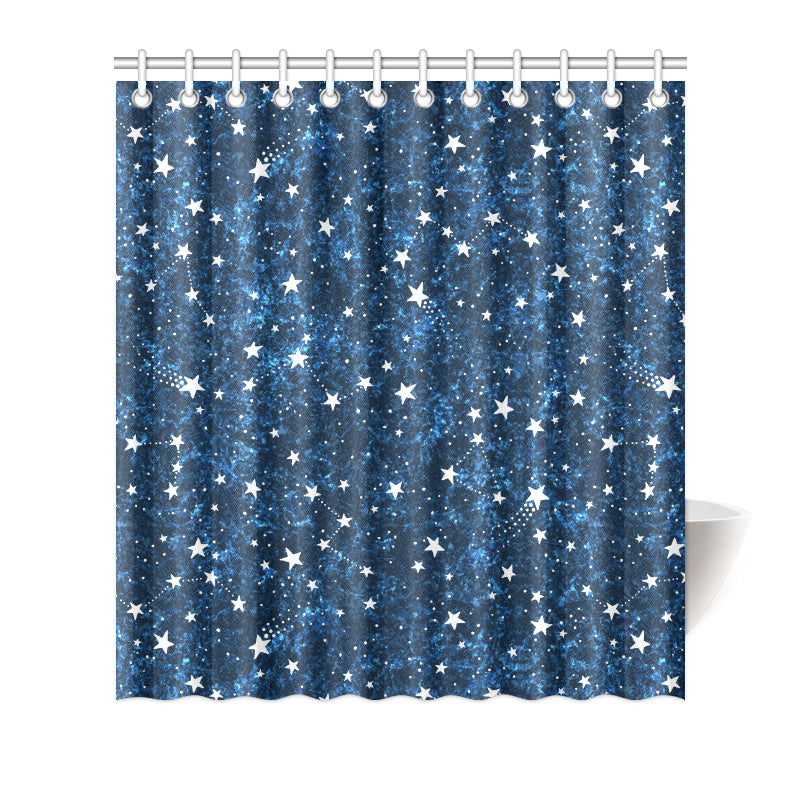 Cosmic Pattern Print Design 05 Shower Curtain