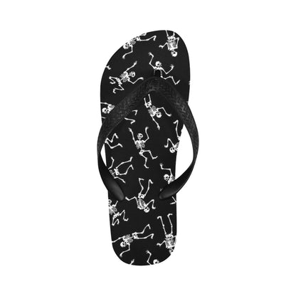 Skeleton Print Design LKS305 Flip Flops