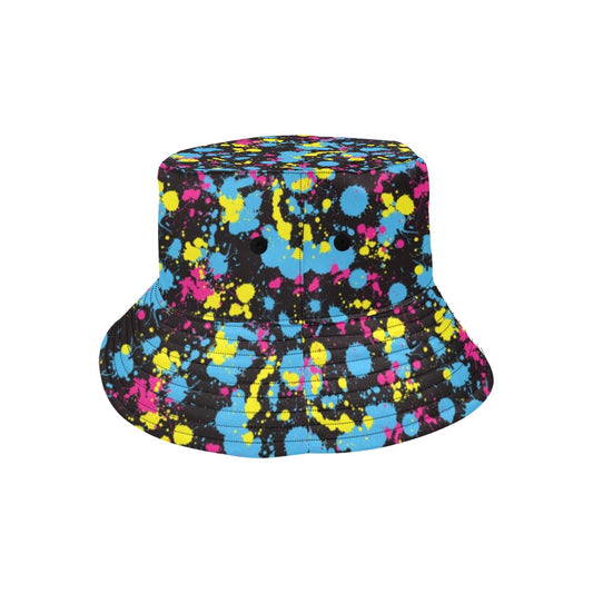 Splatter Colorful Print Design LKS301 Unisex Bucket Hat