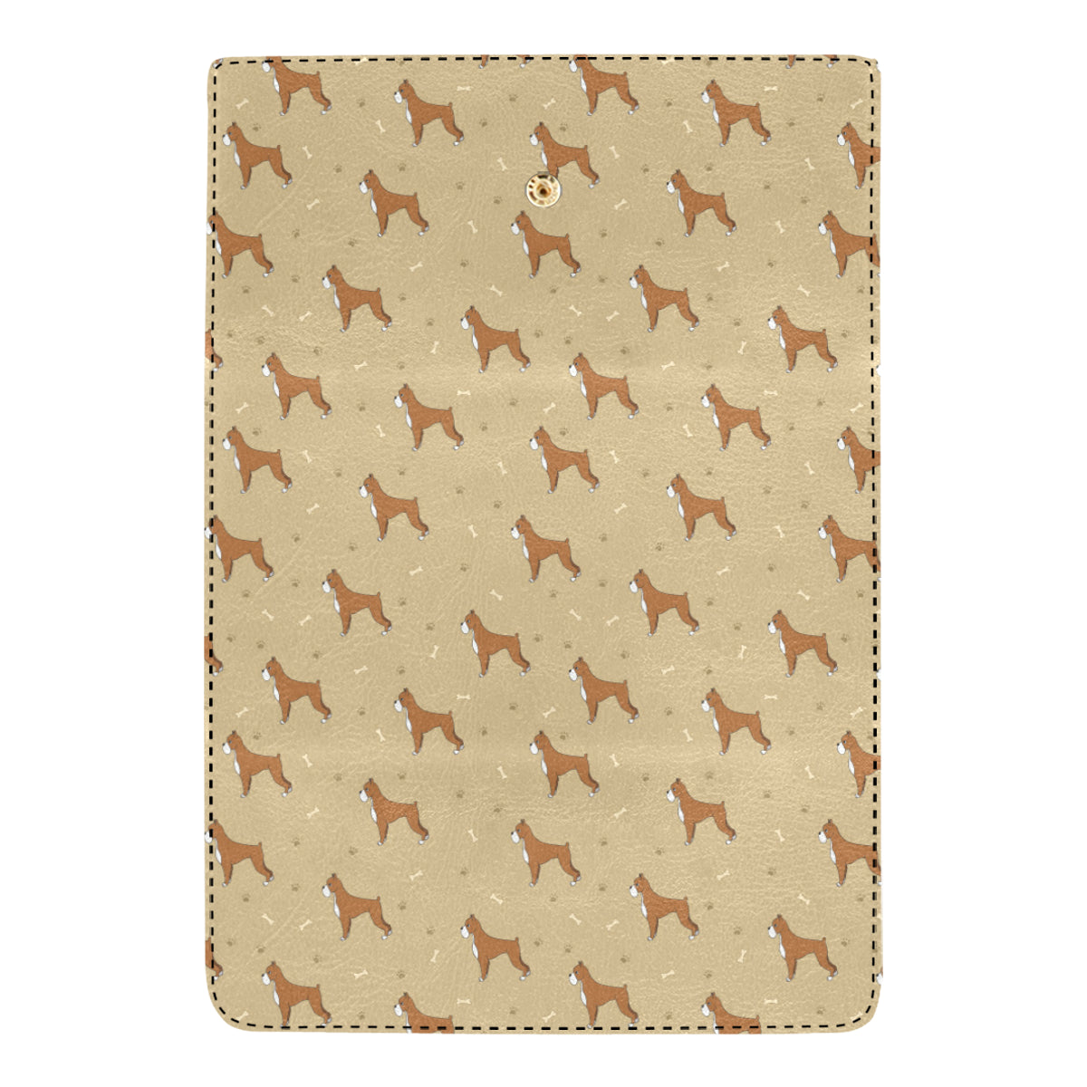 Boxers Pattern Print Design 02 Women's Trifold Wallet