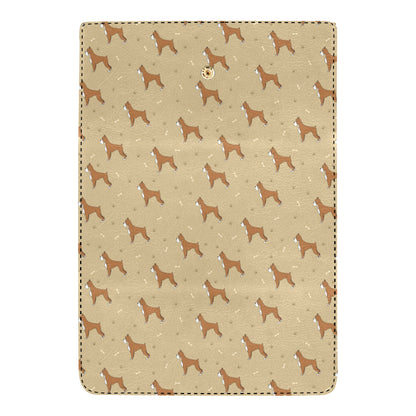 Boxers Pattern Print Design 02 Women's Trifold Wallet