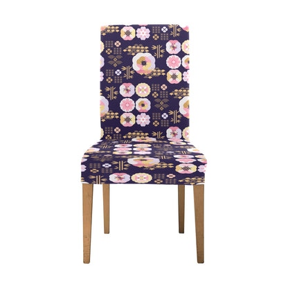 Sakura Japan Style Print Design LKS302 Dining Chair Slipcover