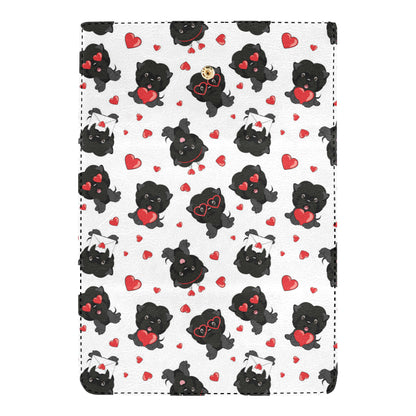 Affenpinscher Pattern Print Design 01 Women's Trifold Wallet
