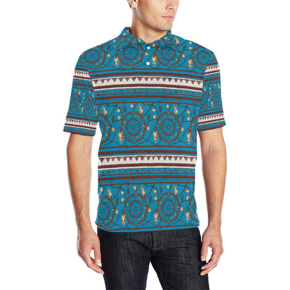 Dream catcher aztec Men Polo Shirt